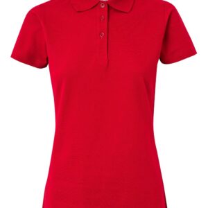 Polo stretch manga corta mujer