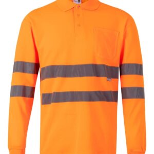 Polo algodón manga larga