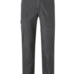 Pantalón de cocina cuadros multibolsillos