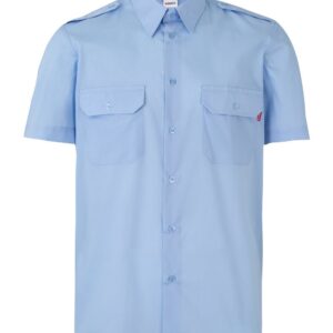 Camisa con galoneras manga corta